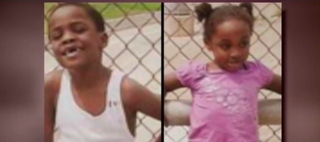 Kayana Thomas, 5, and O'Raylan Thomas, 7.